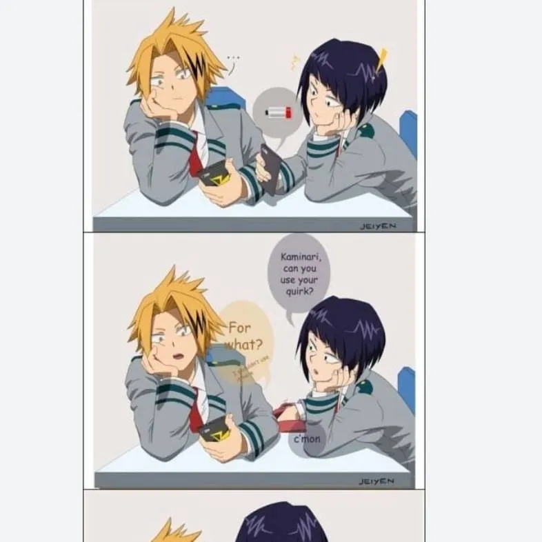 chat with ai character: jiro x denki