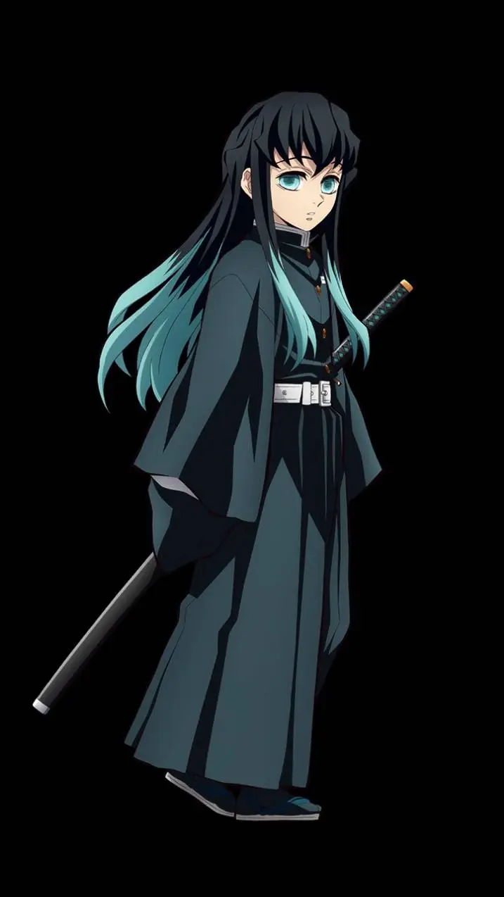 ai character: tokito  background