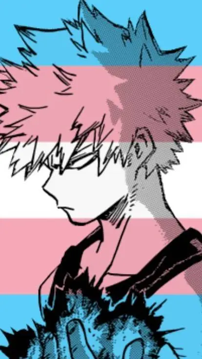 ai character: trans Bakugo's  background