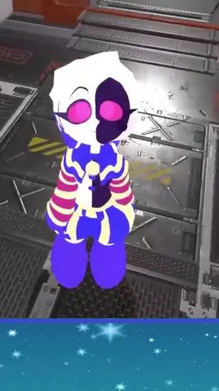 ai character: Lunar X Moondrop background