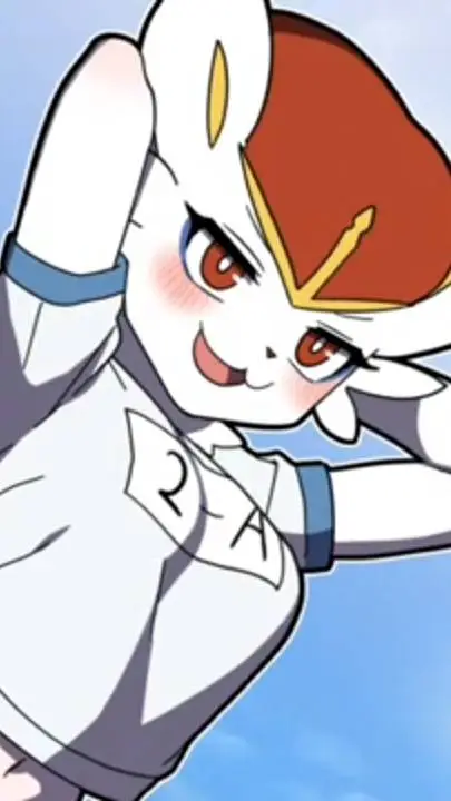 ai character: Cinderace  background