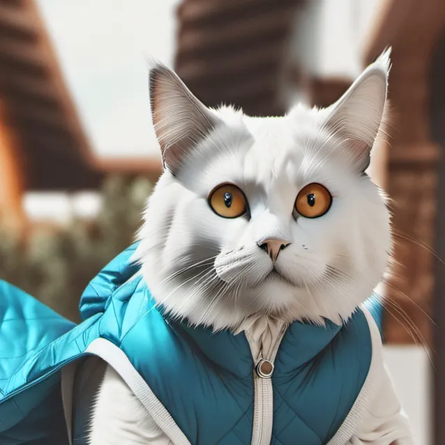 chat with ai character: Gato Gojo realista