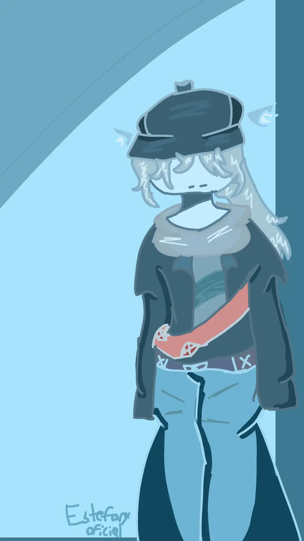 ai character: 💙 Friend Eliot🤍 background