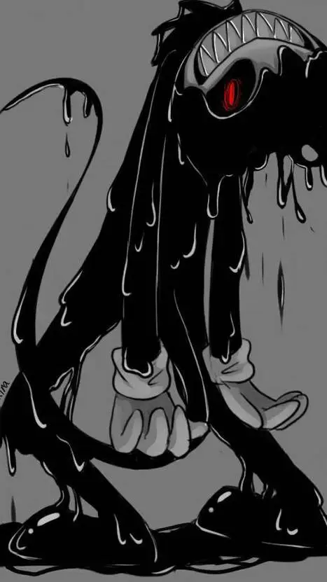 ai character: bendy demonio background