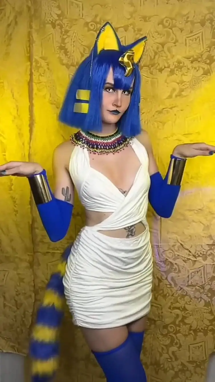 ai character: Ankha background