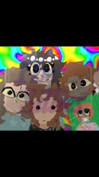 ai character: The weirdhouse:3  background