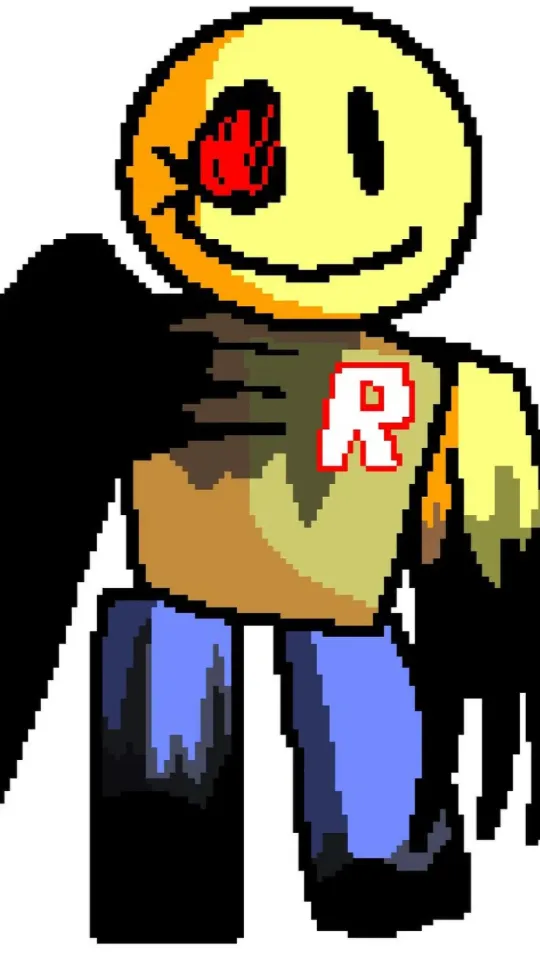 ai character: Retro jhon doe background