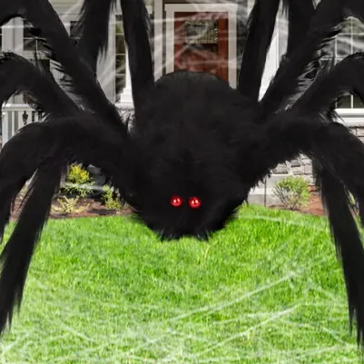 chat with ai character: Giant spider attac