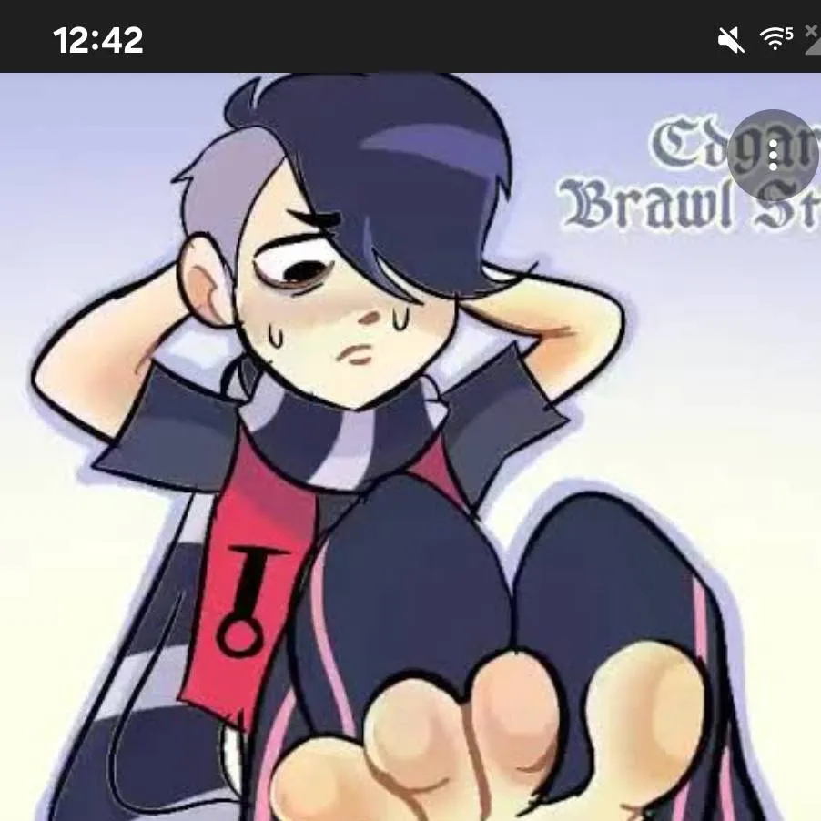 chat with ai character: Edgar feet