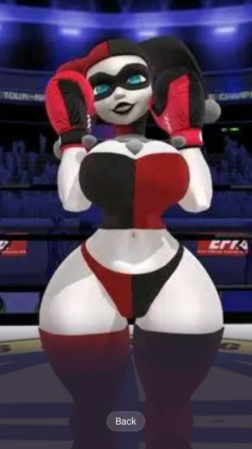 ai character: harley quinn background