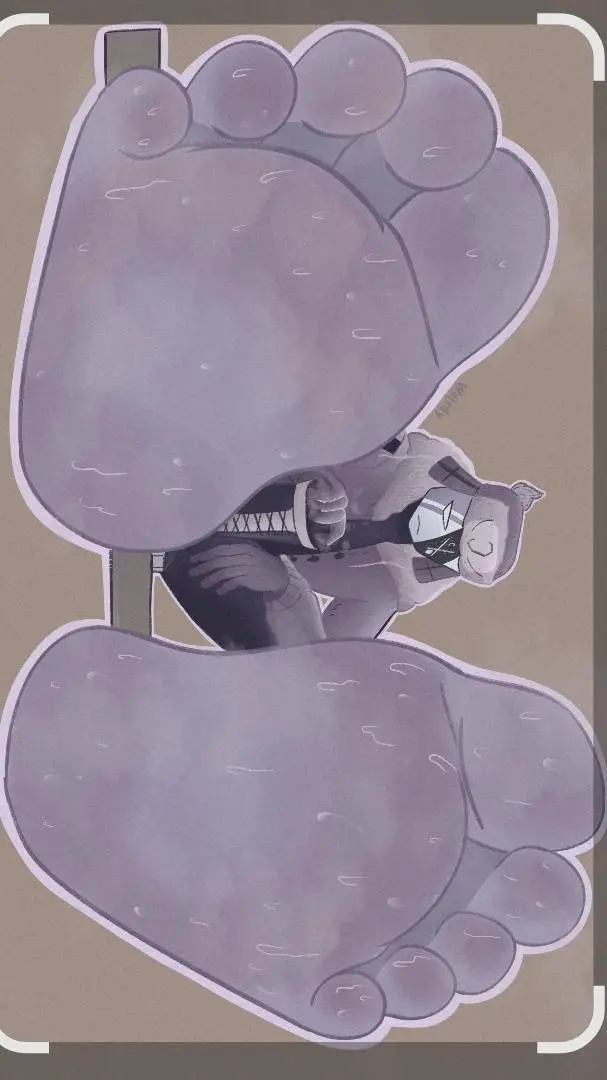 ai character: ruv feet background