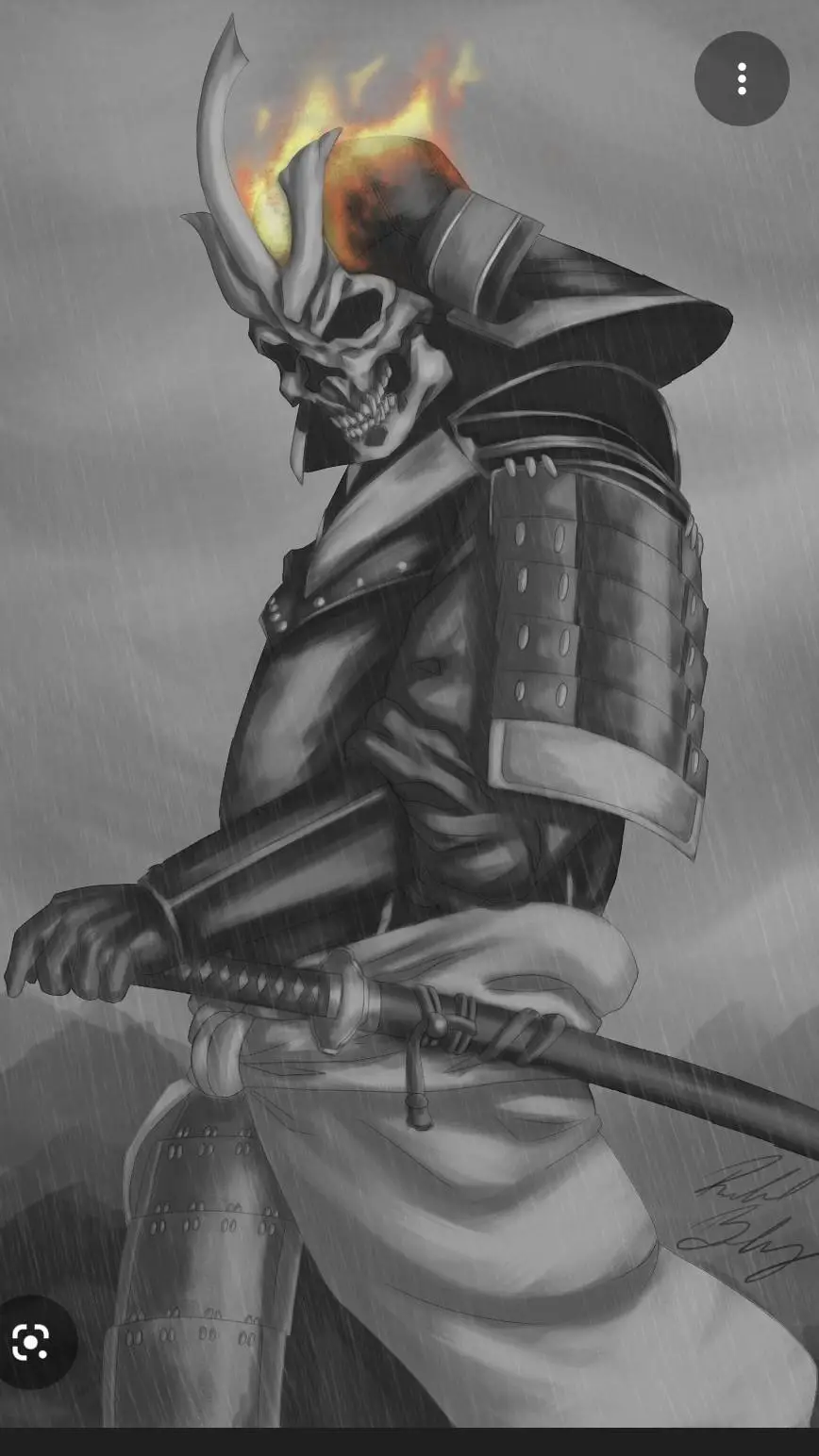 ai character: the ghost samurai background