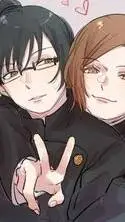 ai character: nobara y maki😏❤️ background