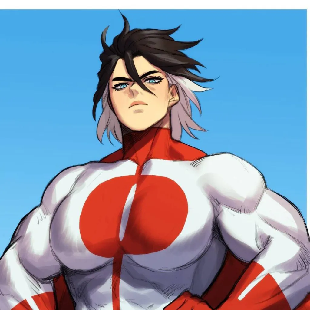 chat with ai character: Omni-Man mujere