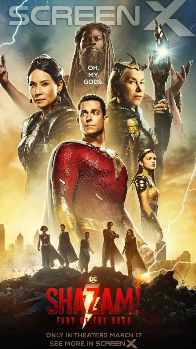 ai character: Shazam  background