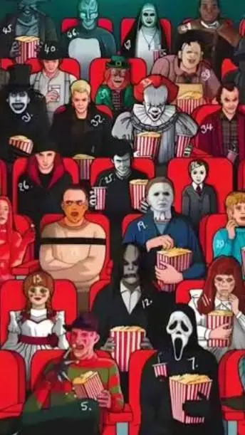 ai character: todos los terror background