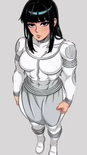 ai character: viltrumite  mark background