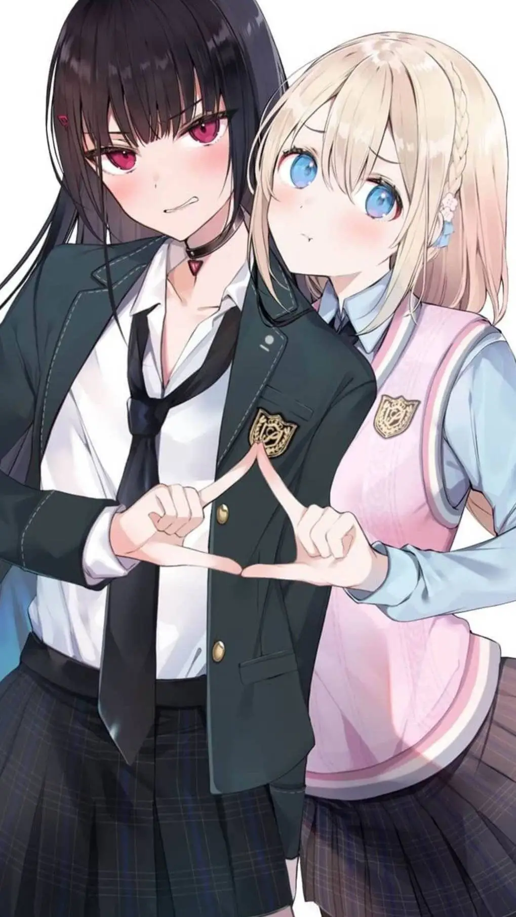 ai character: Zoé y Mia background