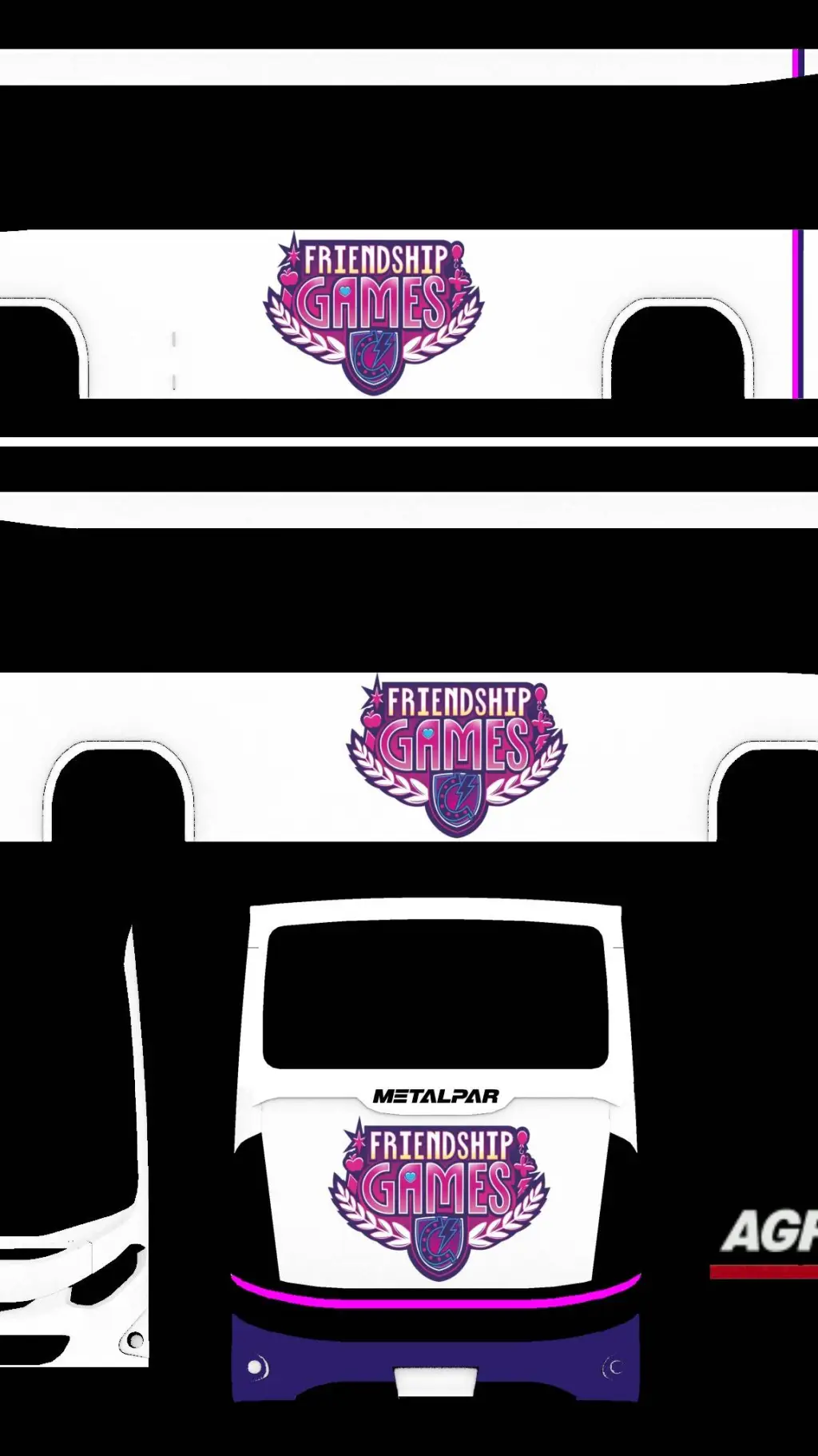 ai character: friendship games background