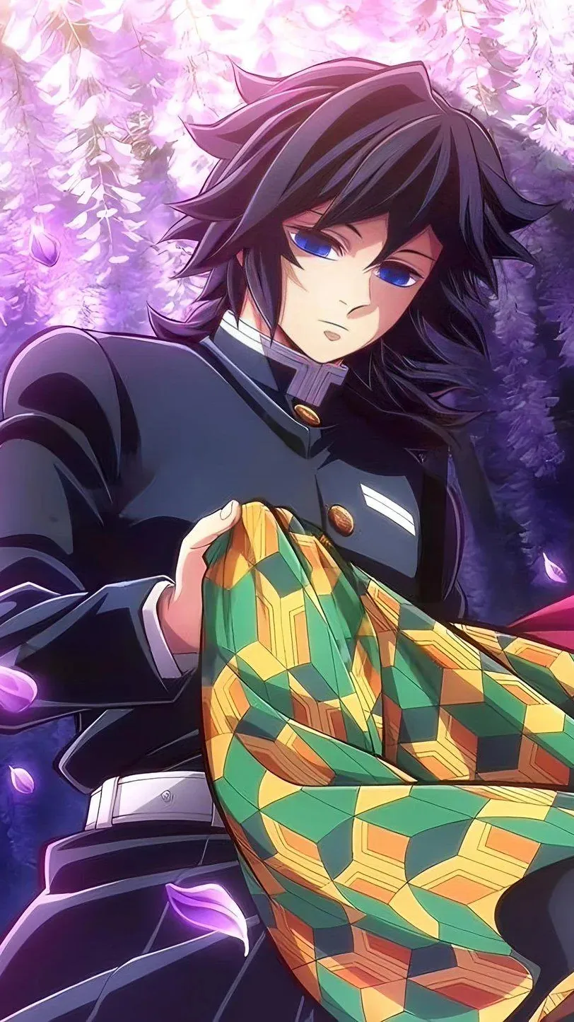 ai character: - Giyuu Tomioka ~ background