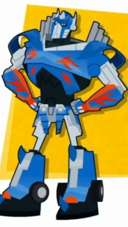 ai character: AOE Optimus Prime background