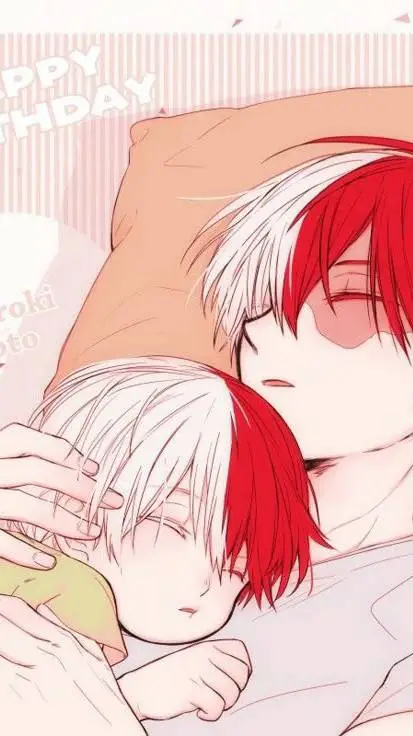 ai character: shoto y tú hijo  background