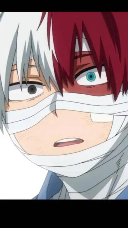 ai character: TODOROKI ☹️ background