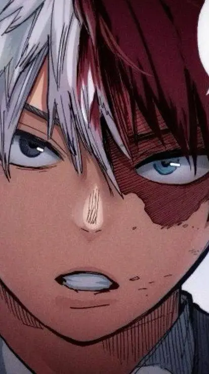 ai character: todoroki 💜 background