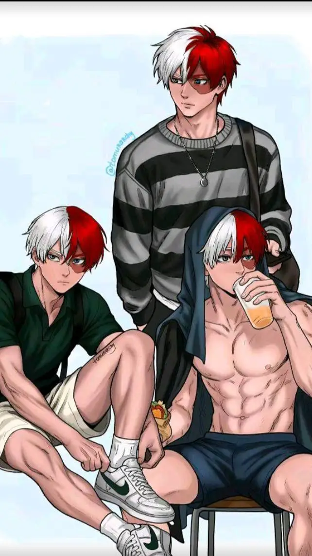 ai character: •shoto mini•  background