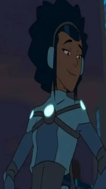 ai character: Francine Frye  background