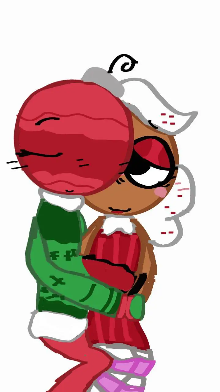 ai character: 🔴ORNAMENT COOKIE🍪✨ background