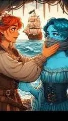 ai character: pirate  background