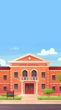ai character: school background