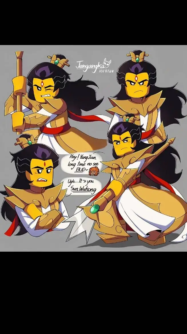 ai character: Erlangshen (lmk)  background