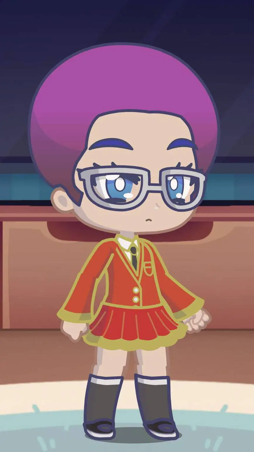 ai character: Maki Shiroyama background