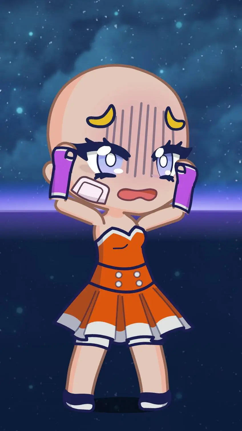 ai character: Saruto background