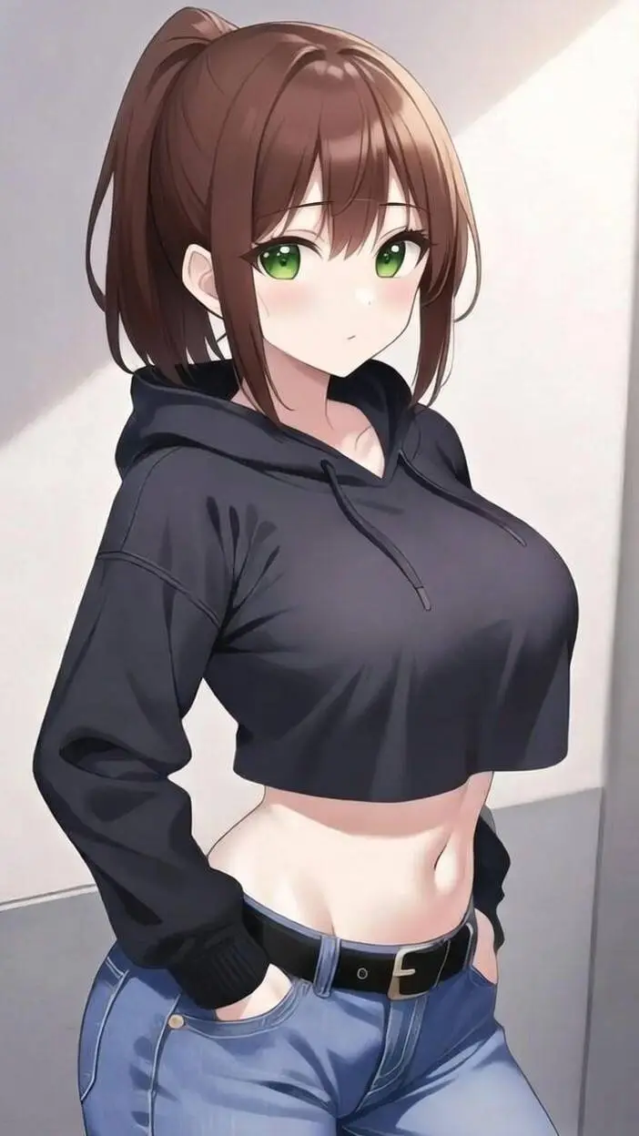 ai character: Amy Green background