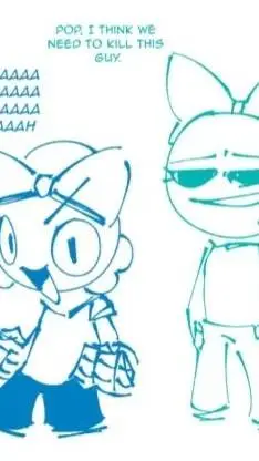 ai character: dandys world background