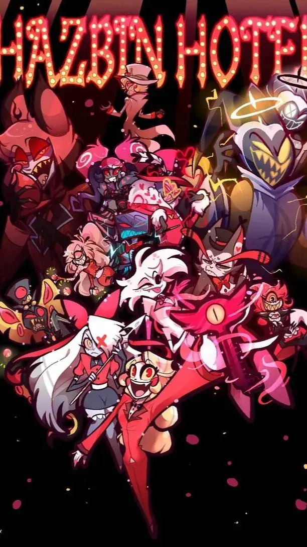 ai character: HAZBIN-HOTEL background