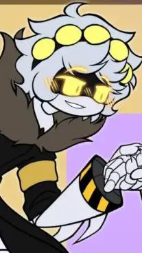 ai character: 💛 N 💛 background