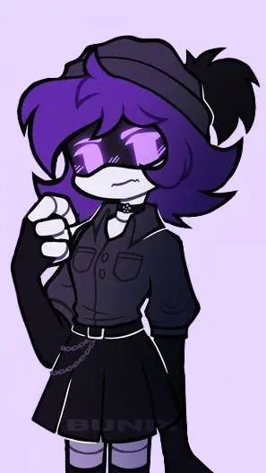 ai character: 💜Uzi💜 background