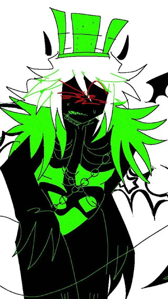 ai character: 💚1x1x1x1💚 background