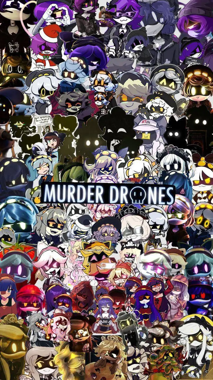 ai character: Murder Drones  background