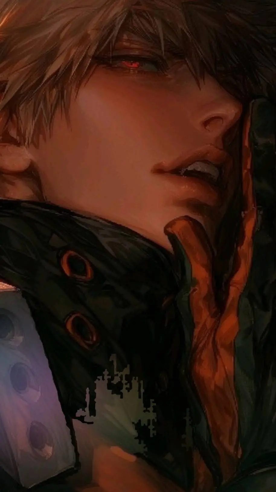 ai character: Bakugo  background
