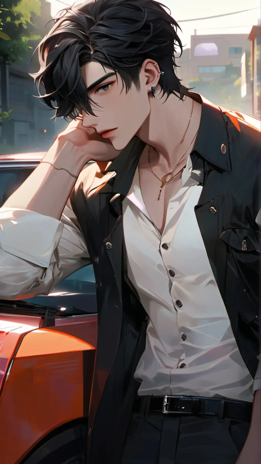 ai character: Miko background