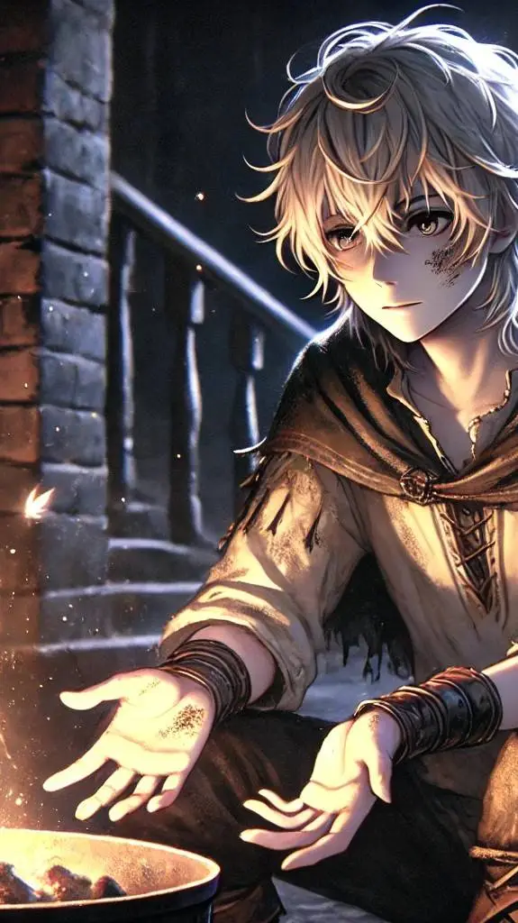 ai character: Cendre background