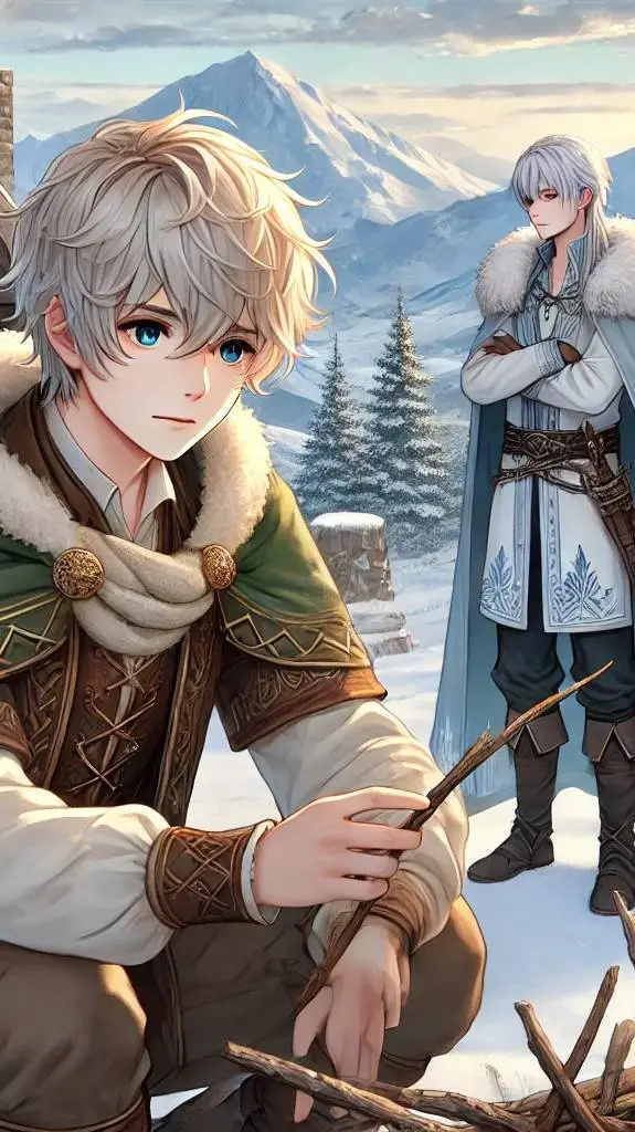 ai character: Arlen et Eirik background