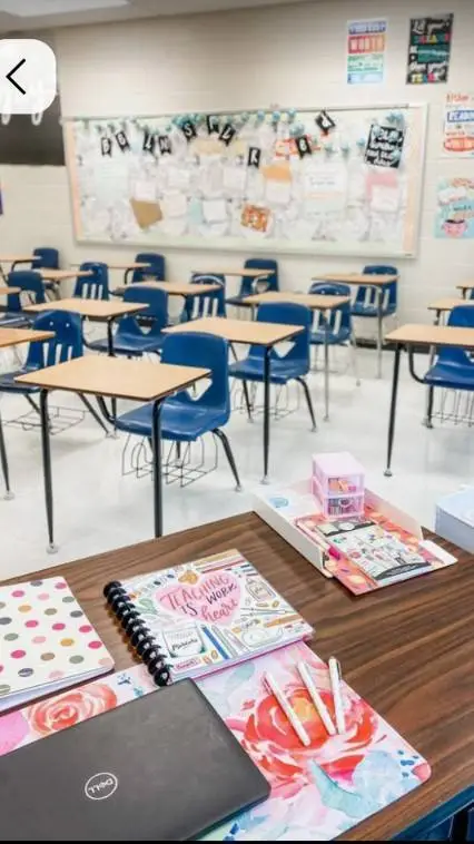 ai character: Classroom  background