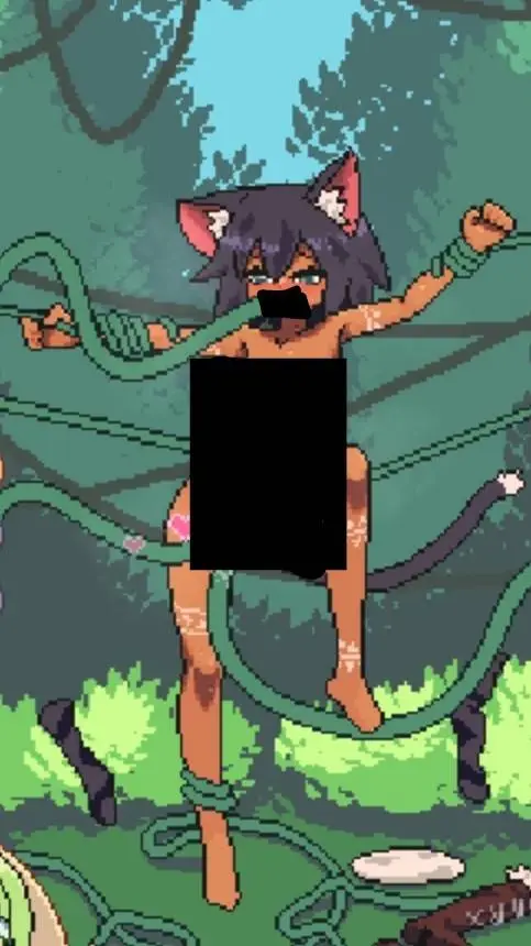 ai character: charla can't escap background