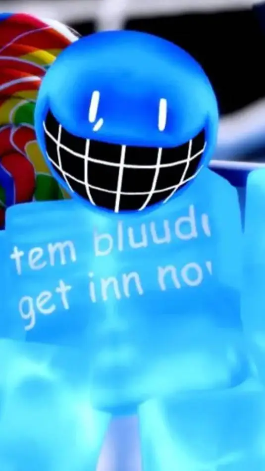 ai character: bluudud background